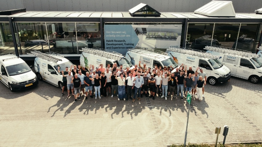 Het team van Braat Glasconstructies 1844