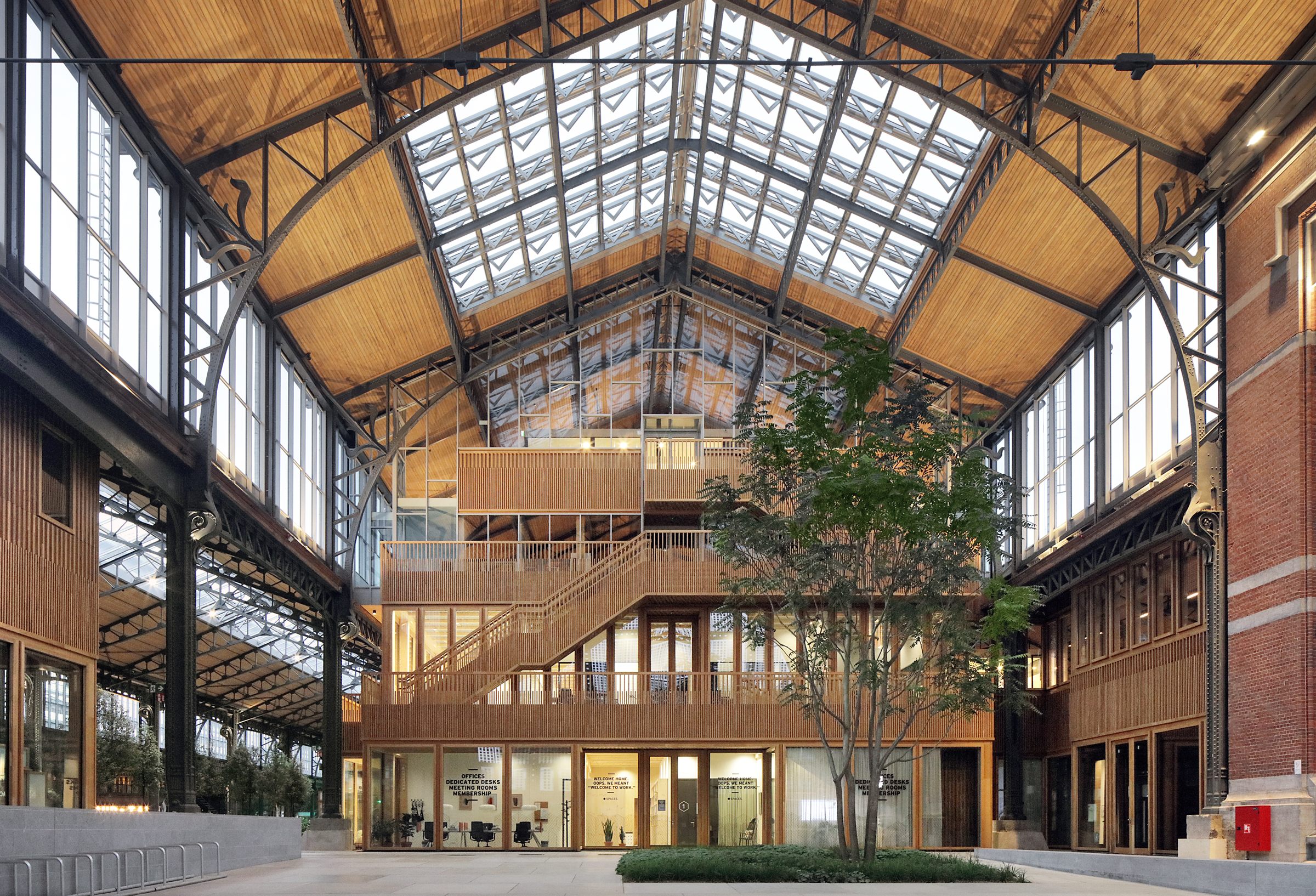 Gare Maritime glasoverkapping