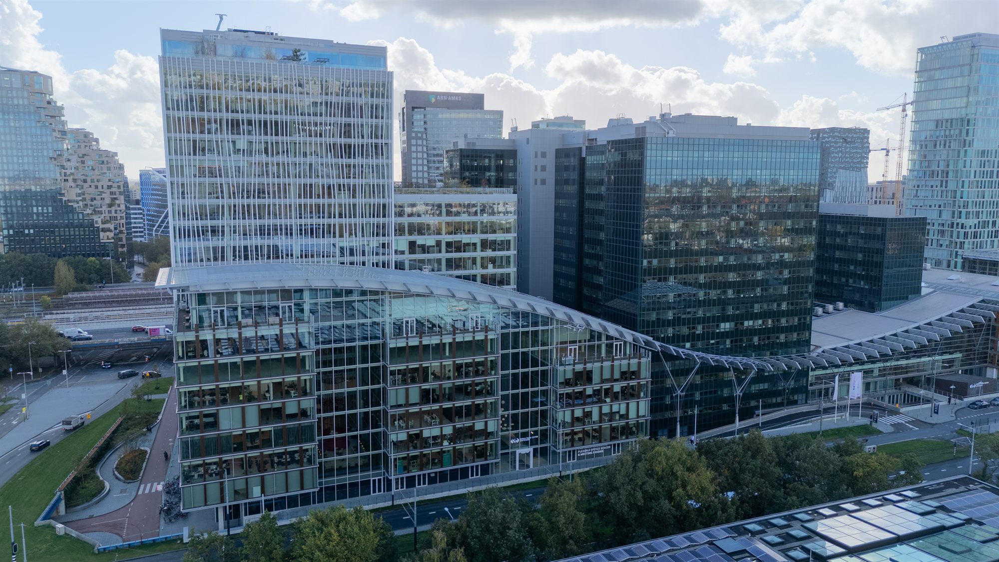 WTC Amsterdam glaskap